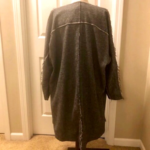 “NEW” & RARE Free People Nomad Embroidered Tweed Duster - Picture 5 of 13